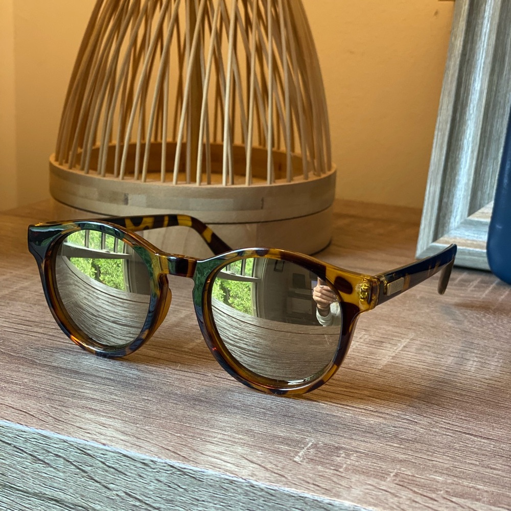 Le Specs Hey Macarena 1402037 Round Unisex Sunglasses